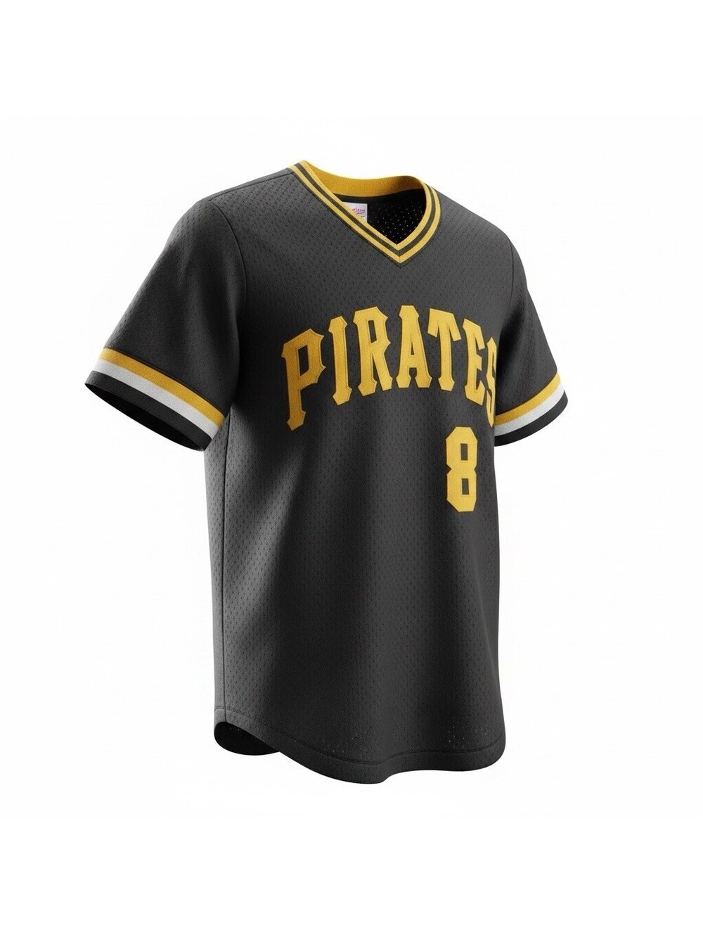 1982 Willie Stargell #8 Pirates Mens Mitchell & Ness Authentic BP Jersey